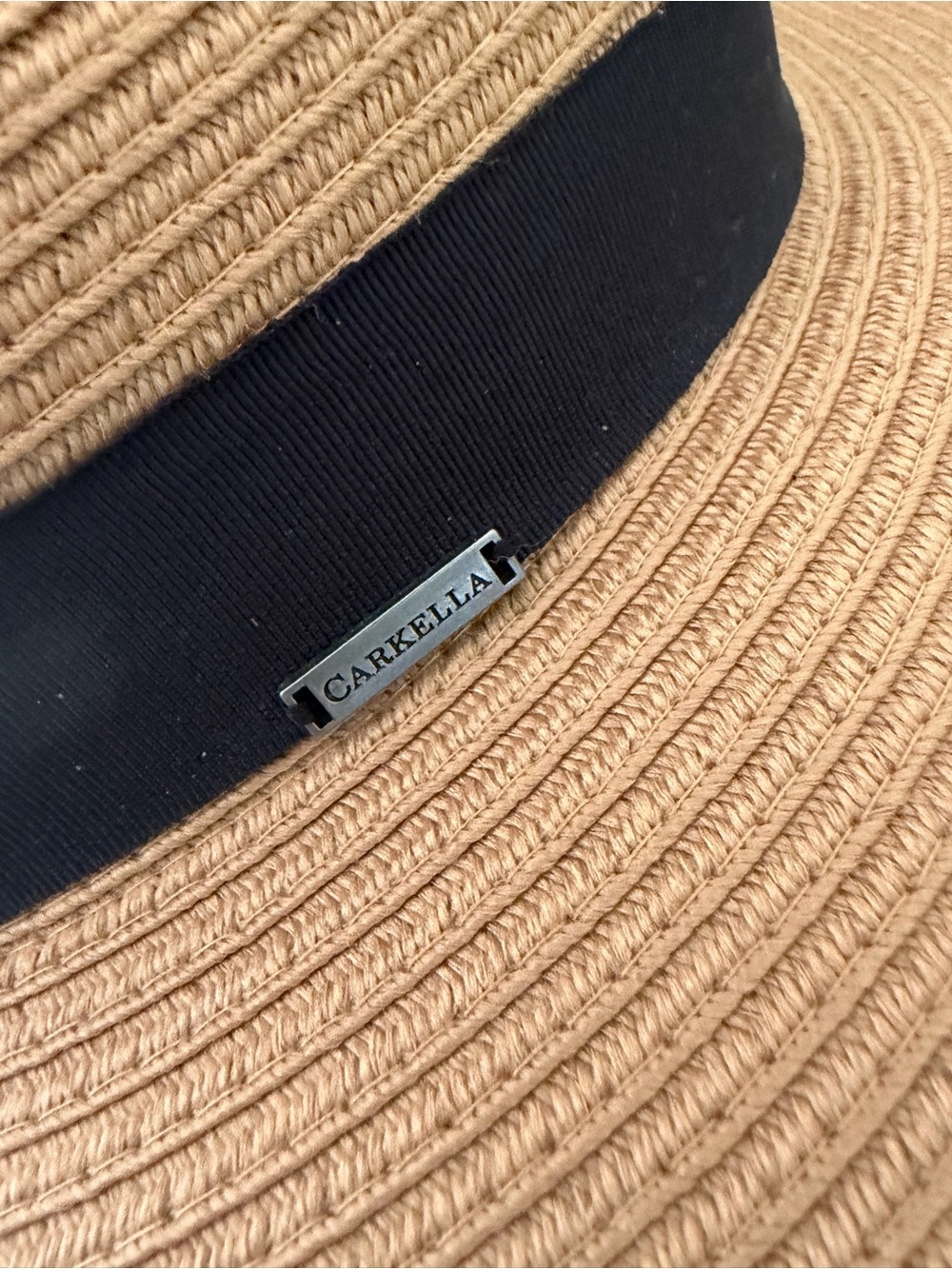 Carkella by Wallaroo Palm Beach Fedora packable sun hat designed - Picture 5 of 7